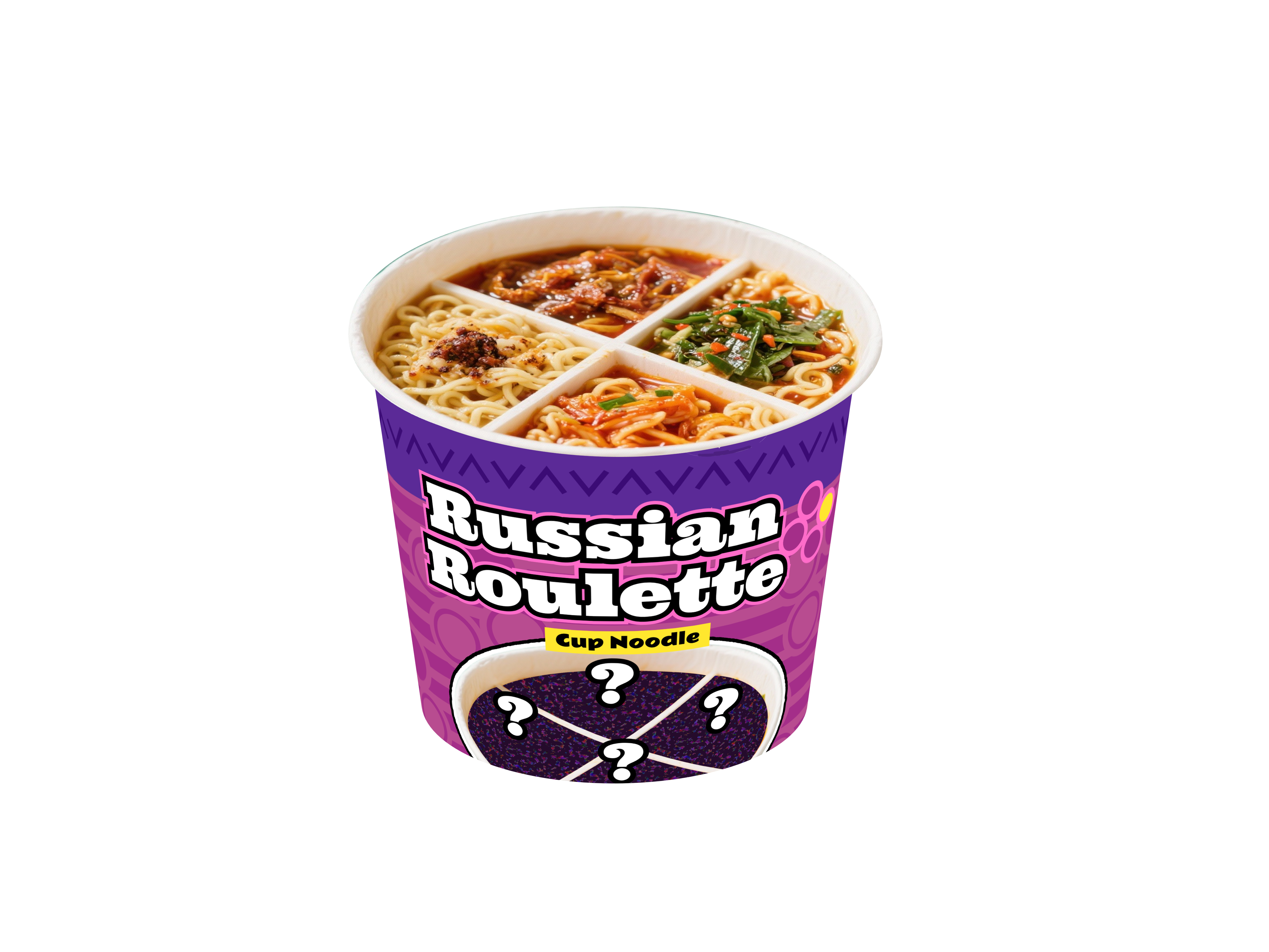 Russian Roulette Cup Noodle メイン商品